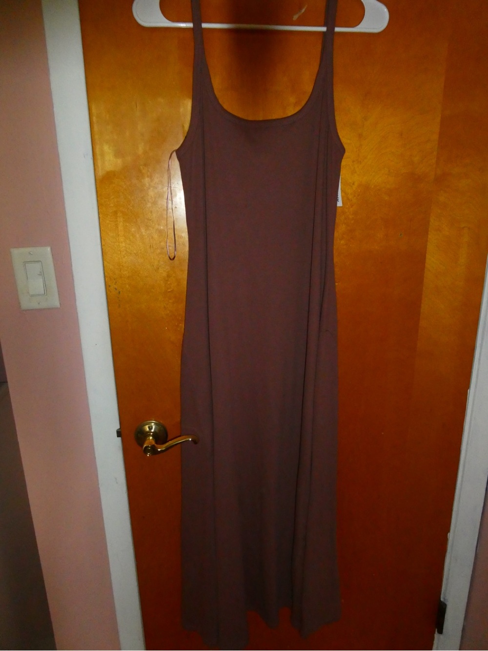 Old Navy Mauve Sleeveless Maxi Dress - Picture 2 of 2